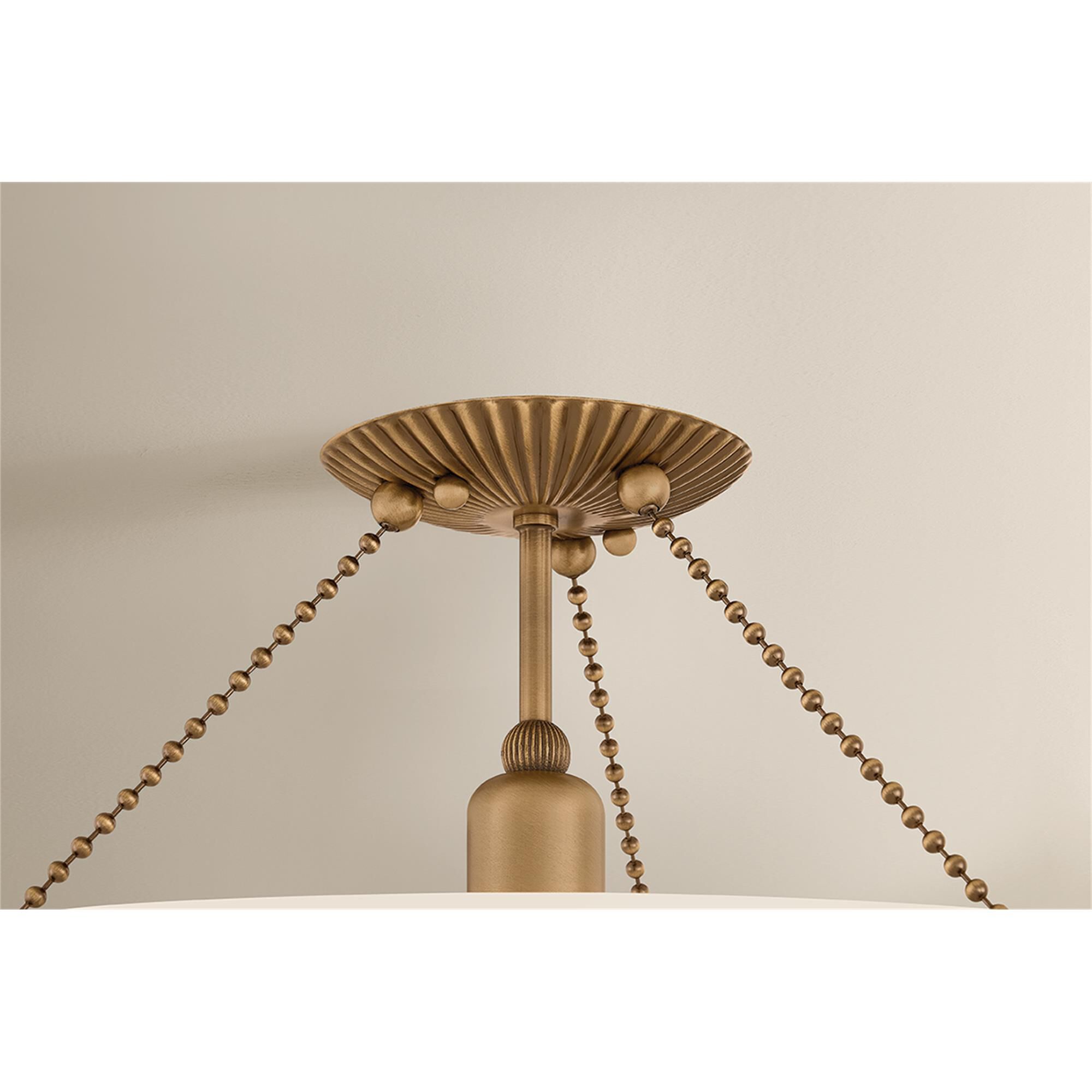 Vivienne 15 Inch Semi Flush Mount,